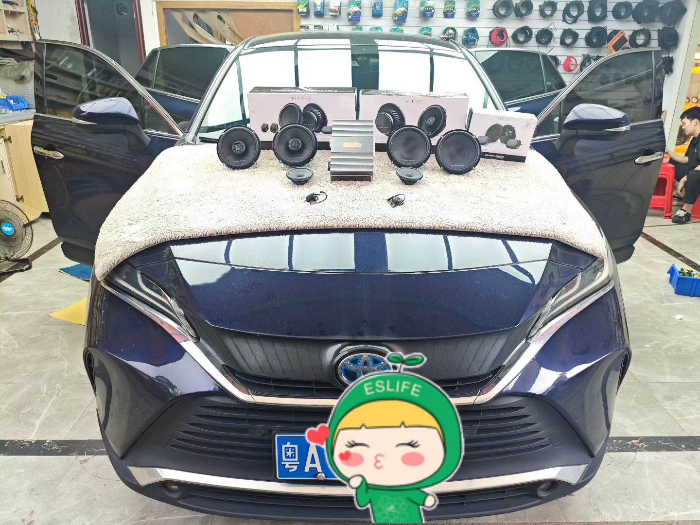 【丰田凌放】音响升级完工