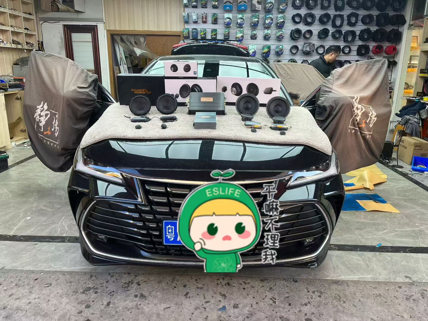 丰田亚洲龙哈曼卡顿音响升级方案
